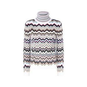 Missoni Women Zig Zag Motif Turtle-Neck Sweater